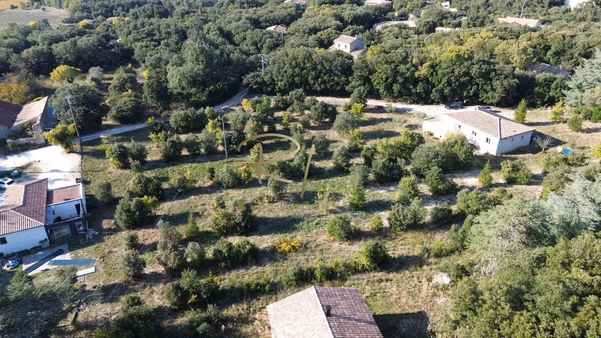 Terrain constructible ORGNAC-L’AVEN Sud Ardèche